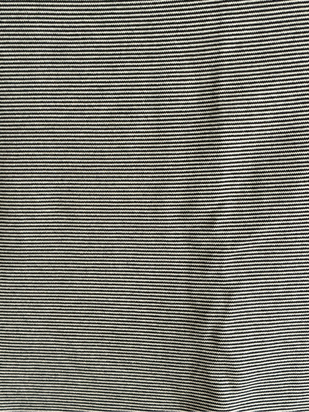 Alice +Olivia Black & White Stripped Pencil Mid Skirt 4 - Picture 5 of 10